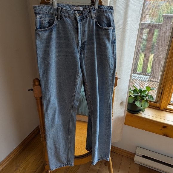 🌿 Zara - Light blue jeans - Picture 1 of 7